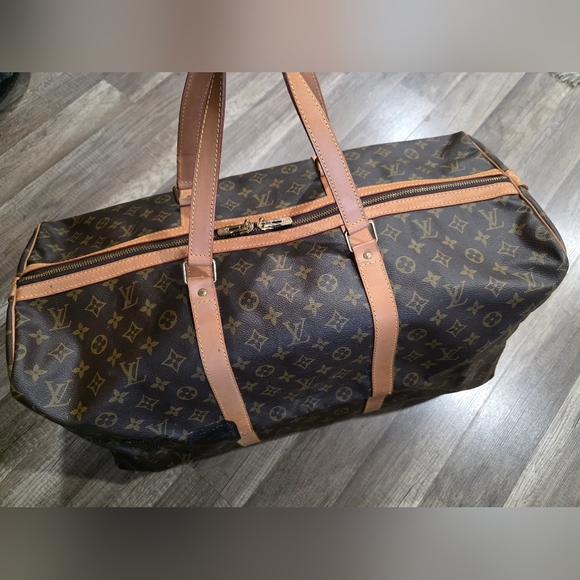 Louis Vuitton SAC SOUPLE 55 Monogram Canvas Duffel Bag CABIN Keepall Vintage - Picture 6 of 16